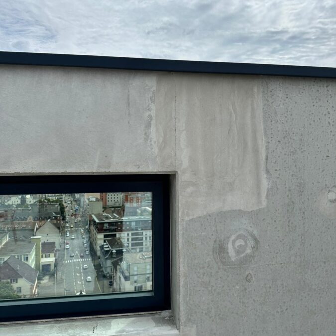 Mise en peinture d&#8217;un rooftop. Wittenheim 7