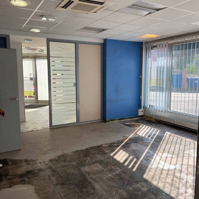 Mise en peinture d&#8217;un local commercial. Rixheim 10