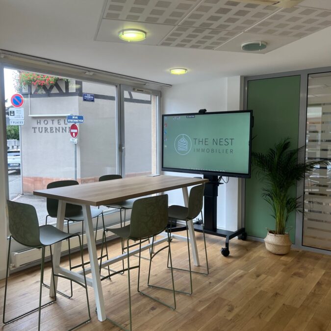 Mise en peinture d&#8217;un local commercial. Guebwiller 2