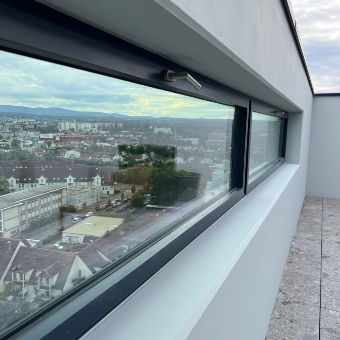 Mise en peinture d&#8217;un rooftop. Montbéliard 0